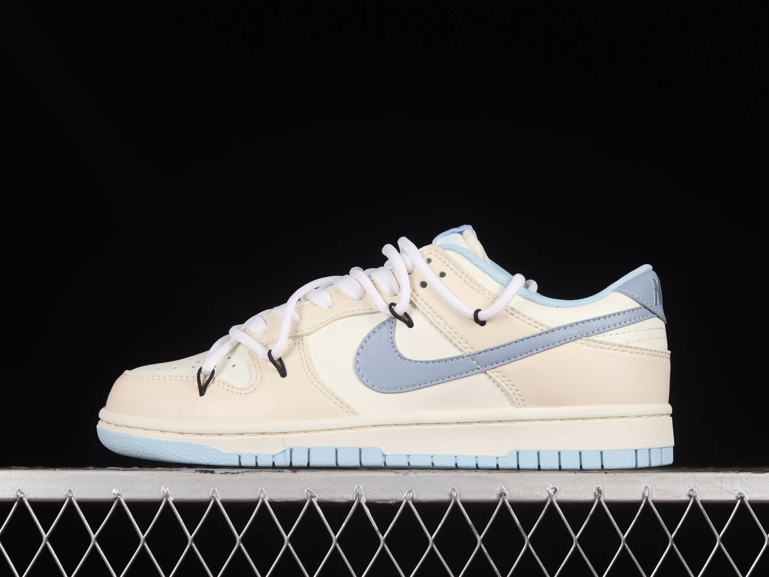 All Categories Nk SB Dunk Series Nk SB Dunk Low Low-top Sneakers Nk Dunk Low Summer Feeling Sea Salt Milk Ice Customized Deconstructed Strap Casual Sneakers DD1503-123